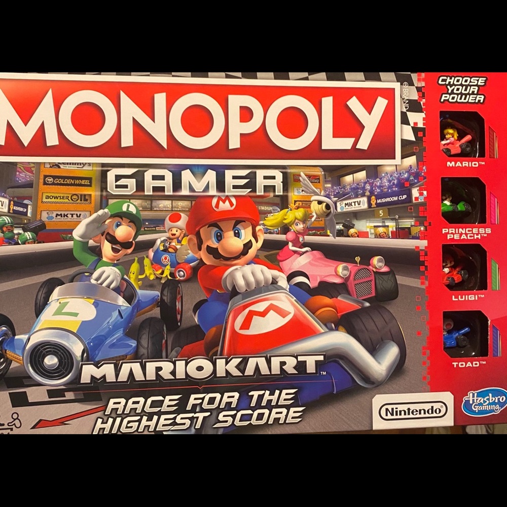 Monopoly Gamer Mario Kart